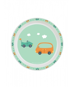 Plates And Cutlery Set Cars