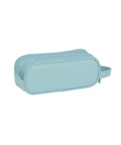 Pencil Case Basics 2 Comp. Azul
