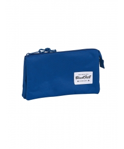 Pencil Case Blackfit8 Oxford 3 Comp.