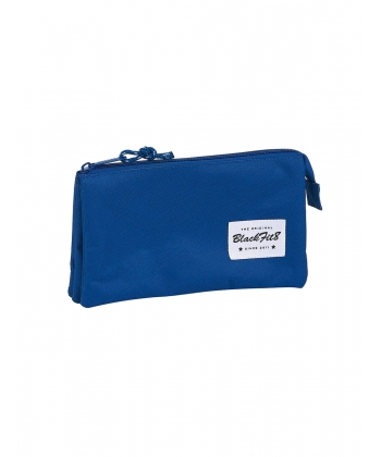 Pencil Case Blackfit8 Oxford 3 Comp.