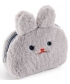 Coin Purse Mr Back 2 Fun Fluffy Grey 16293