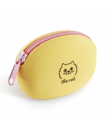 Coin Purse Mr Back 2 Fun Silicon Puppies Cat 19022
