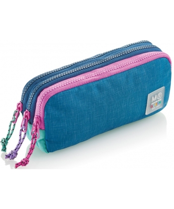 Pencil Case Mr Rider Purple 3 Comp. 19345