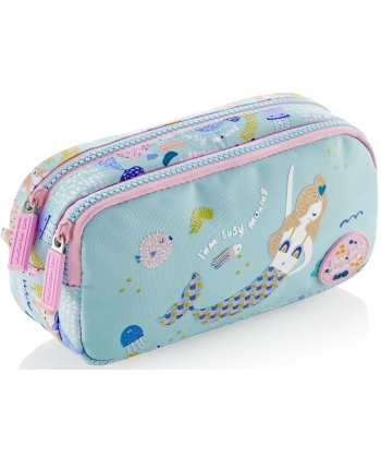 Pencil Case Mr Mermaid 2 Comp. 19244