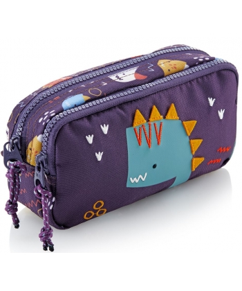 Pencil Case Mr Fun Dino 2 Comp. 19250