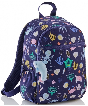 Backpack Mr Sea World Large 3 Comp. 19259