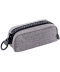 Pencil Case Mr Back 2 Fun Maxi Zipper Grey 19314
