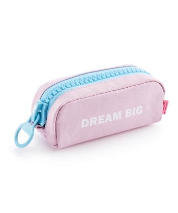 Pencil Case Mr Back 2 Fun Maxi Zipper Pink 19316