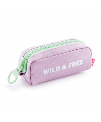 Pencil Case Mr Back 2 Fun Maxi Zipper Lavender 19317