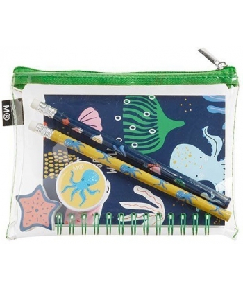 Pencil Case Mr Sea World With Content 16589
