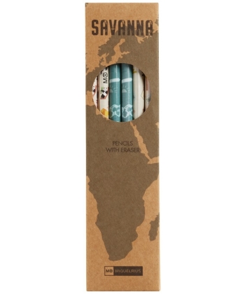 Pencil Mr Savanna 6/Pack 11945