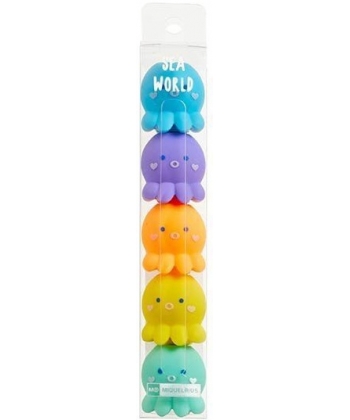 Highlighter Mr Sea World 5/Pack 11942