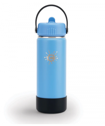 Water Bottle Cheeki 750Ml Single Wall Adventure Azure Asw75