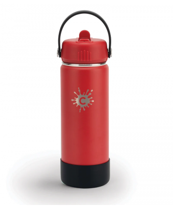 Water Bottle Cheeki 750Ml Single Wall Adventure Ruby Asw750R