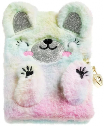 Notebook Mr Back 2 Fun 143X195 Ruled Fluffy Bear 7493