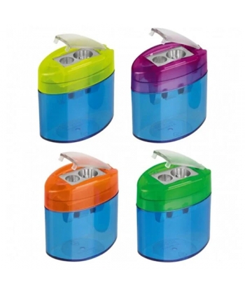 Sharpener M+R W/Container Elliptic Neo Light Flip Top 902 0050