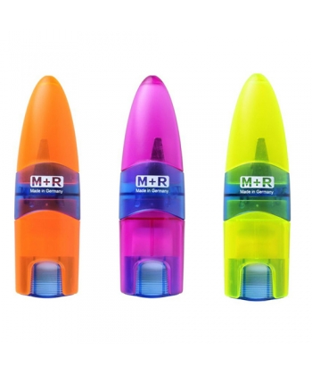 Sharpener M+R W/Container Ellipstick W/Eraser 945 0000