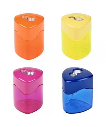 Sharpener M+R W/Container Trio Double Assorted 958 0050