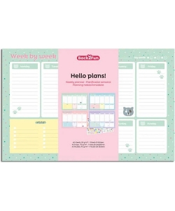 Planner Mr Back 2 Fun Timeless Weekly A4 W/Stickers 28719