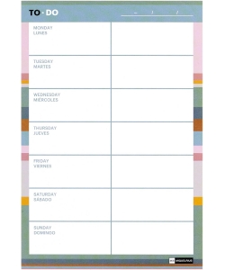 Planner Mr To Do Weekly A5 Horizontal 28156