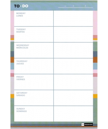Planner Mr To Do Weekly A5 Horizontal 28156