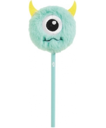 Pencil Mr Back 2 Fun Monster Pompom Turquoise 11953