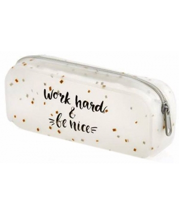 Pencil Case Mr Back To Basics Mellow Grey 18920