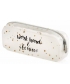 Silicone toiletry bag Miquelrius Back2Fun - Work Hard & Be Nice
