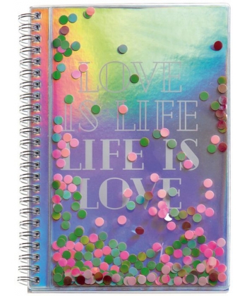 Notebook Mr Confetti A5 Ruled Love 1386