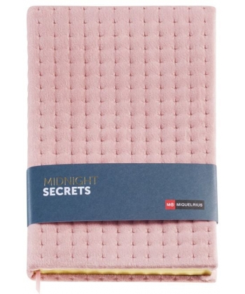 Notebook Mr Velvet A5 Dotted Pink Midnight 13301