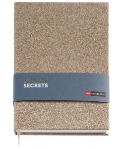 Notebook Mr Midnight Secrets A5 Ruled Glitter 8000