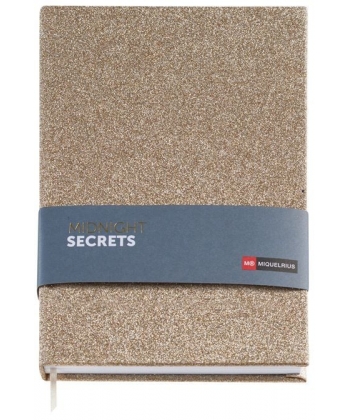 Notebook Mr Midnight Secrets A5 Ruled Glitter 8000