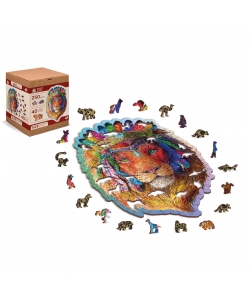 Wooden Puzzle 250 Pcs Mystic Lion 4729111