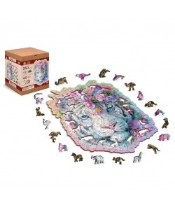 Wooden Puzzle 250 Pcs Mystic Tiger 473111