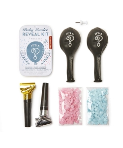 KIKKERLAND-BABY GENDER REVEAL KIT KKL-CD158