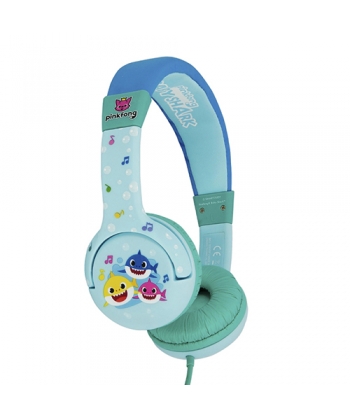 Otl Onear Junior Headphone Baby Shark Family Blue Otl-Bs0658