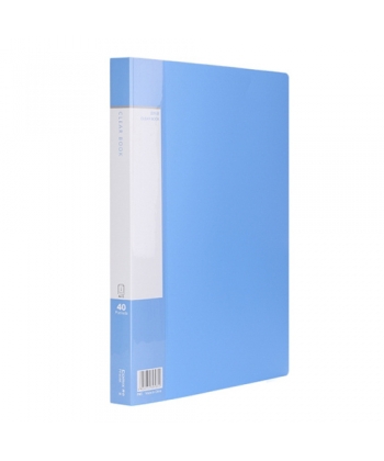 Display Book Comix Pp A4 40 Pockets Black Pf40Ak