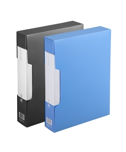 Display Book Comix Pp A4 80 Pockets W/Cover Blue Pf80Ak
