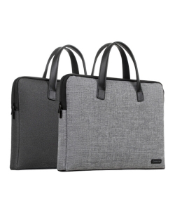 Briefcase Comix B4 Business Laptop Pocket W/Handle Grey A8118