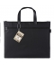 Briefcase Comix B4 Business Fabric W/Handle Black A8158