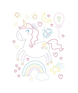 Mes Coloriages Tout Doux Licorne Et Ses Amis