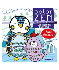 Color Zen Pour Les Miniz Animaux De L Hiver
