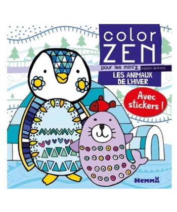 Color Zen Pour Les Miniz Animaux De L Hiver