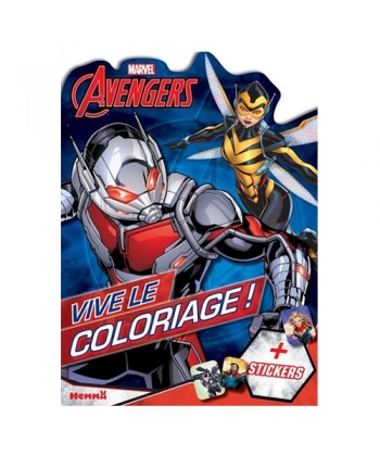Vive Le Coloriage Marvel Avengers (Ant-Man - La Guepe)