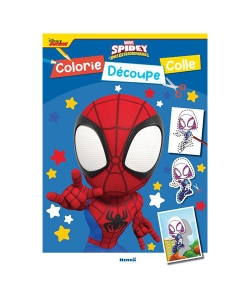 Marvel Spidey Et Ses Amis Extraordinaires Colorie Decoupe Colle