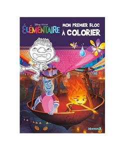 Mon Premier Bloc A Colorier Disney Elementaire