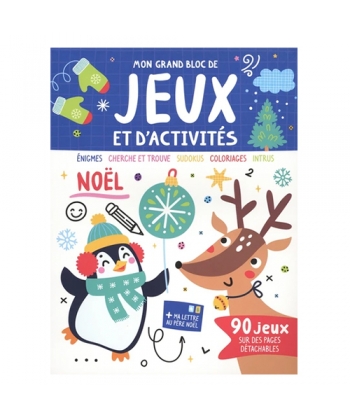 Mon Grand Bloc De Jeux Et D Activites Noel
