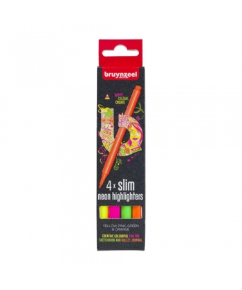 Highlighter Bruynzeel 4/Pack Slim 60283504