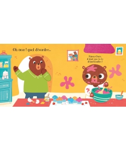 Au Bain, Petits Ours ! - Mes Rabats Tout Doux - Des 6 Mois