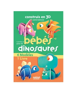 Construis En 3D Bebes Dinosaures